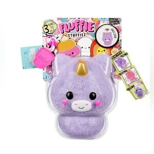 Fluffie Stuffiez Unicorn Small Collectible Plush, Surprise Unbox, Huggable Soft